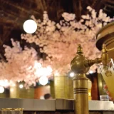 【サッポロビール】銀座にある日本最古の現存するビヤホールでお花見「お花見ビヤホール」2024年３月５日～４月１５日の期間限定装飾